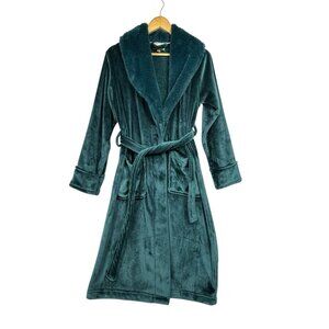 Daydream by Berkshire Home Womens Small Fleece Soft Plush Robe Pockets Tie Waist